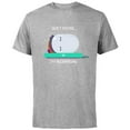 thumbnail image 1 of Ron’s Gone Wrong Quiet Please I’m Recharging Standard - Short Sleeve Cotton T-Shirt for Adults - Customized-Athletic Heather, 1 of 5