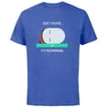 thumbnail image 1 of Ron’s Gone Wrong Quiet Please I’m Recharging Standard - Short Sleeve Cotton T-Shirt for Adults - Customized-Royal Heather, 1 of 5