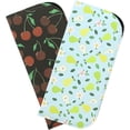 thumbnail image 1 of Ron's Optical 2 Pack Slip In Summer Fruit Themes Eyeglass Case Small to Medium Frames Readers for Women Men, 1 of 7