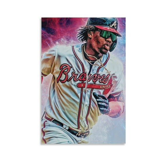 Ronald Acuña Jr. Acuna Posters Wall Art Painting Canvas Gift Living Room Prints Bedroom Decor Poster Artworks 16x24inch(40x60cm)