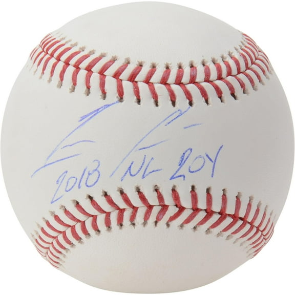 Ronald Acuna Jr. Atlanta Braves Autographed Baseball with "2018 NL ROY" Inscription - Fanatics Authentic Certified