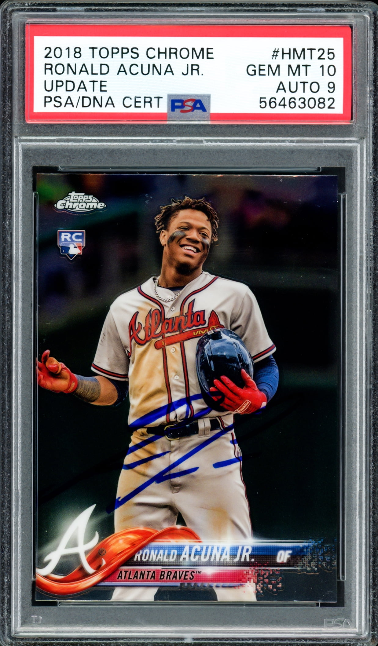 2021 Topps #263 Ronald Acuña Jr. Baseball Card - Atlanta Braves, Mint Condition