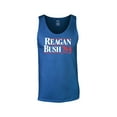 thumbnail image 1 of Ronald Reagan Bush '84 Cool Retro Tank Top-Royal-XXXL, 1 of 4