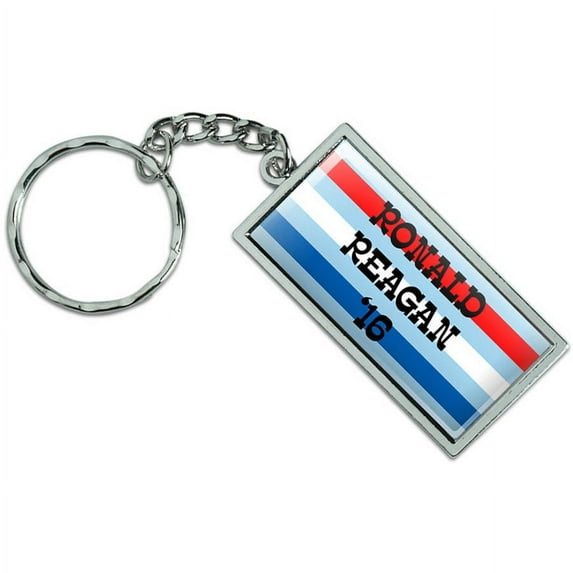 Ronald Reagan For President 2016 Metal Keychain Key Chain Ring