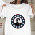 thumbnail image 1 of Ronald Reagan I Smell Commies Retro Political Humor President Art Unisex T-Shirt, for men & women, up to size 5XL., 1 of 2