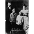 thumbnail image 1 of Ronald Reagan With 'Dutch Boy' Haircut Neil Reagan Brother And Parents Jack And Nelle Reagan. Ca. 1914., 1 of 1