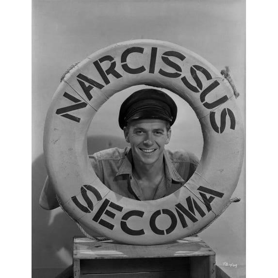 Ronald Reagan smiling in Life Saver Photo Print (24 x 30)