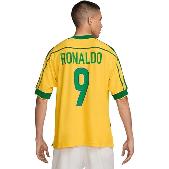 Ronaldo #9  Mens Soccer Jersey