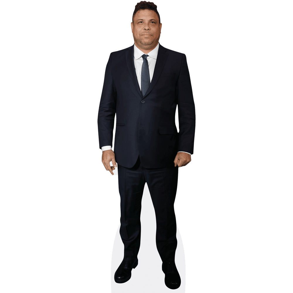 Ronaldo Nazario (Suit) Mini Size Cutout. Standee. - Walmart.com