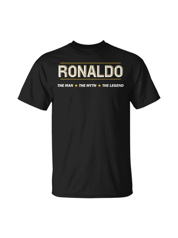 Ronaldo The Man The Myth The Legend Boys Name TShirt