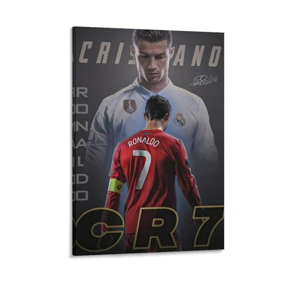 Ronaldo poster Poster Unframed sports star athlete canvas poster athlete bedroom wall decor print office dorm decor gift