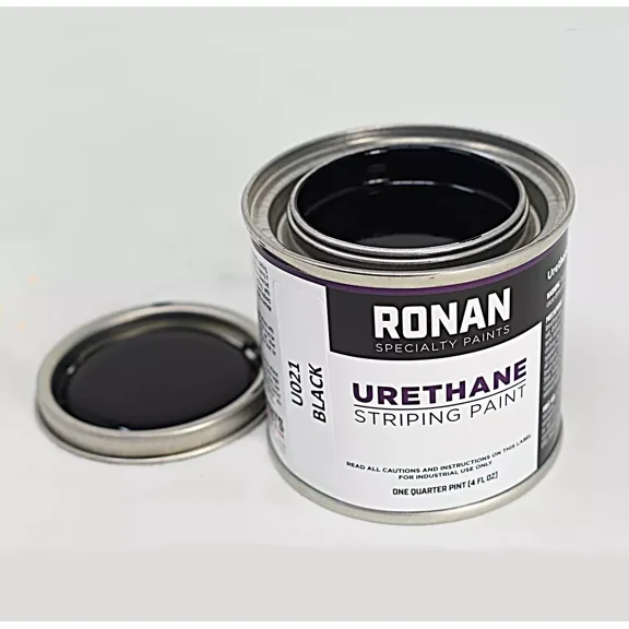 Ronan Specialty Paint Urethane Striping Paint 4 oz. Black