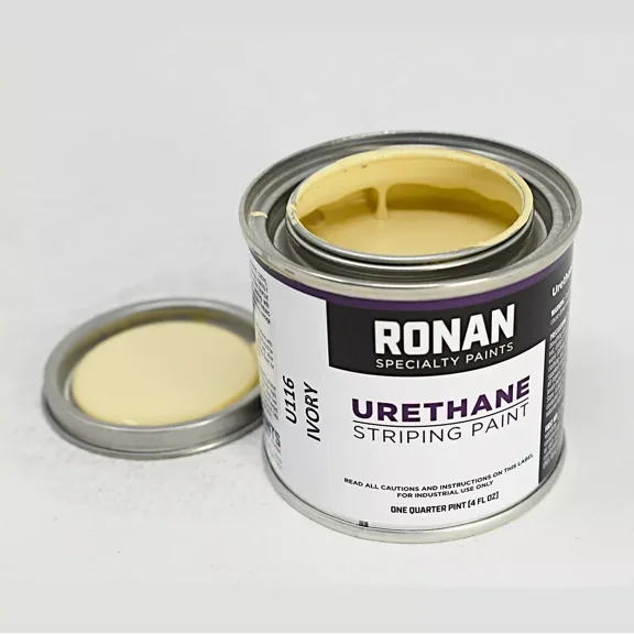 Ronan Specialty Paint Urethane Striping Paint 4 oz. Ivory