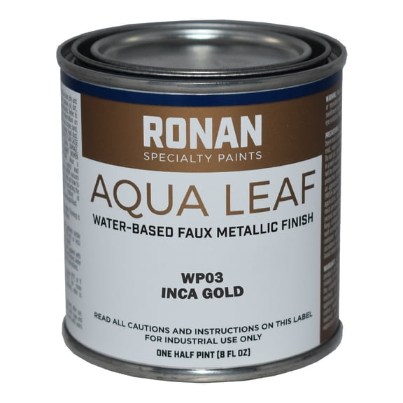 Ronan Specialty Paints, Aqua Leaf, 1/2 Pint Can, Inca Gold (WP03)