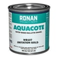 thumbnail image 1 of Ronan Specialty Paints, Aquacote, 1/2 Pint Can, Imitation Gold (WB107), 1 of 1