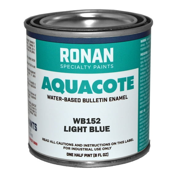 Ronan Specialty Paints, Aquacote, 1/2 Pint Can, Light Blue (WB152)