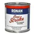 thumbnail image 1 of Ronan Specialty Paints, One Stroke Lettering Enamel, 1/2 Pint Can, White (L101), 1 of 1