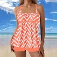 thumbnail image 1 of Roncen 2026 Modest Tankini Swimsuits for Women | Tummy Control Two Piece Bathing Suit | Tops with High Waisted Shorts, 1 of 5