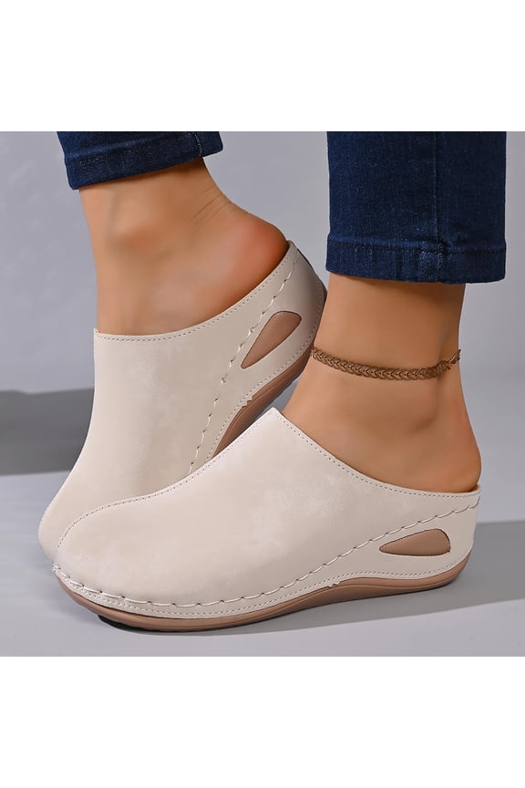 Clogs for Women Slip on Mules: Walking Comfortable, Non Slip, Closed Toe Sandals, Casual Summer Shoes