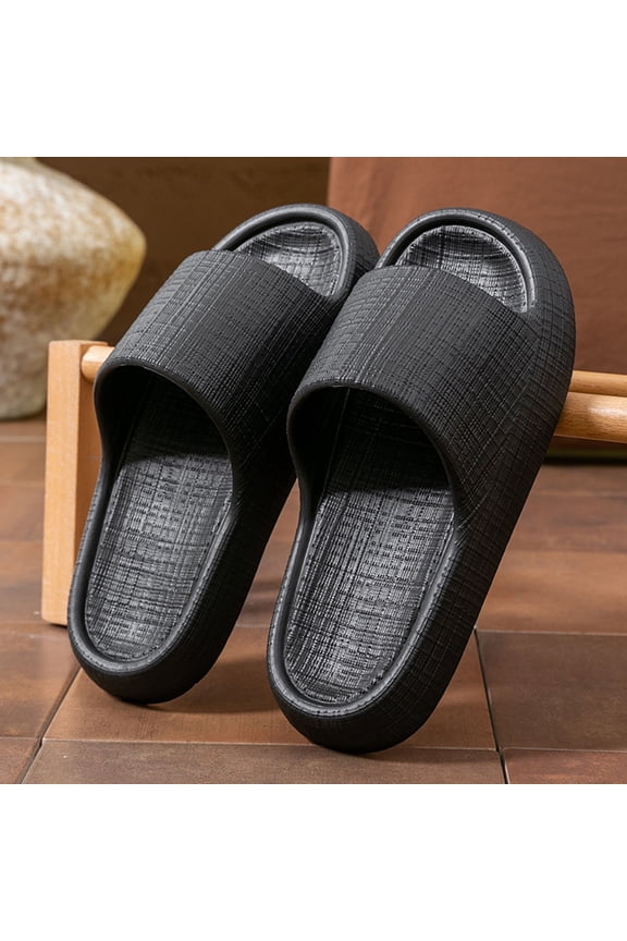 Cloud Slides For Women and Men - Comfy Non Slip Indoors Slippers For Shower Spa Pool College Outdoors Slides - Soft And Cozy Open Toe House Sandals Thick Soles