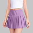 thumbnail image 1 of Roncen Girls Tennis Skirt with Shorts Pleated Back Kids Golf Skort Workout Running Sports Athletic Skirt with Pockets 4-15 Years, 1 of 7