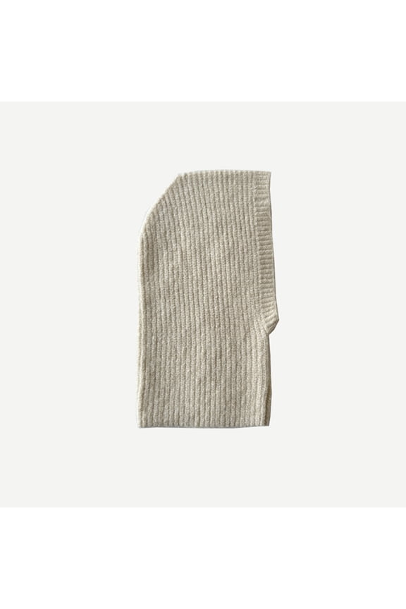 Hooded Scarf Hat for Women, Balaclava Knit Skull Cap Beanie Hat