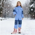 thumbnail image 1 of Roncen Kids Snow Suit - Girls and Boys Snowsuit One Piece Waterproof Insulated Winter Jumpsuit Coveralls, 1 of 8