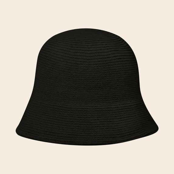 Roncen Knits Cloche Style Adjustable Bucket Hat for Women Vintage Hat
