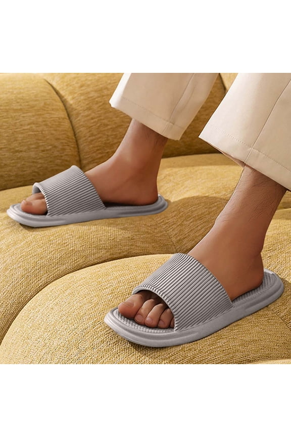 Shower Shoes Bulk Women Men Bathroom Shower Slide Slippers Soft Non Slip Sandal for Home Pool Beach Indoor