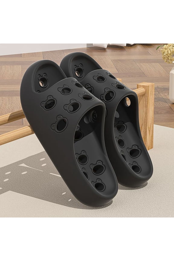 Shower Shoes for Women with Drain Holes Quick Drying Pool Slides Lightweight Beach Slide Sandals