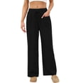 thumbnail image 1 of Roncen Soft Women's Cotton Pajama Pants with Pockets & Drawstring - Lounge Pants for Sleeping, 1 of 8