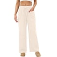 thumbnail image 1 of Roncen Soft Women's Cotton Pajama Pants with Pockets & Drawstring - Lounge Pants for Sleeping, 1 of 8
