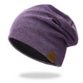 thumbnail image 1 of Roncen Unisex Winter Slouchy Beanie Warm Fleece Lined Skull Cap Baggy Cable Knit Hat, 1 of 2