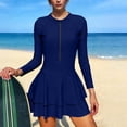thumbnail image 1 of Roncen Women One Piece Swimsuit 2026 Tummy Control Ruched Bathing Suit Slimming Push Up Swimwear, 1 of 9