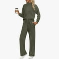 thumbnail image 1 of Roncen Women’s 2-Piece Oversized Sweatshirt and Jogger Sweatpants Tracksuit Set - Cozy Fall/Winter Casual Outfit with Pockets, 1 of 1