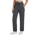 thumbnail image 1 of Roncen Women's Cargo Pants 2026 High Waisted Elastic Waist Casual Work Trousers Long Straight Leg Pants with Pockets, 1 of 7