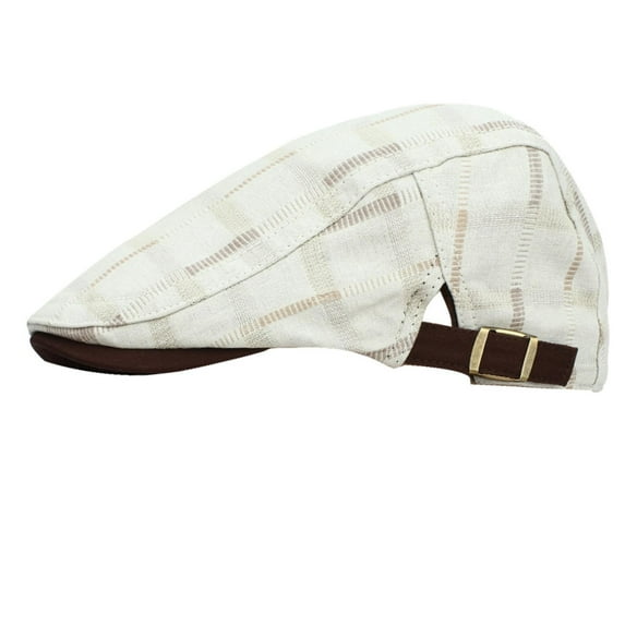 Roncen Women's Cotton Flat Cap Summer Scally Ivy Gatsby Newsboy Beret Driver Cabbie Hunting Hat