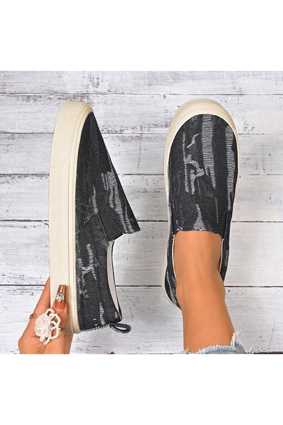 Women's Fashion Casual Slip-On Round Toe Shallow Cut Penny Loafers - Breathable Soft Leather Comfortable Flats for Versatile Outfits