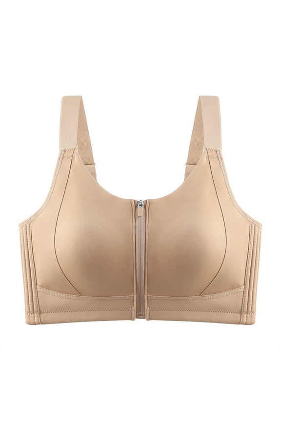 Women's Full-Bust Minimizer Shaping Lift & Support Bra - Gathered, Anti-Sagging, and Side Boob Control