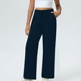 thumbnail image 1 of Roncen Women's High Waisted Wide Leg Joggers - Sporty Casual Loose Fit Trousers with Drawstring Waist & Pockets, 1 of 9