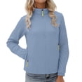 thumbnail image 1 of Roncen Women's Hiking Windbreaker Trench Coat - Long Sleeve Lightweight Water-Resistant Casual Jacket with Zip Front Closure, No Hood Outdoor Windproof Coat for Travel & Daily Wear, 1 of 6