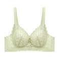 thumbnail image 1 of Roncen Women's Lace Wireless Push-Up Breathable Everyday Bra - Seamless & Gathered for a Sexy Look, 1 of 2