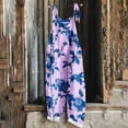thumbnail image 1 of Roncen Women's Printed Sleeveless Overalls - Casual Jumpsuit with Adjustable Straps & Two Pockets, 1 of 5