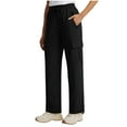 thumbnail image 1 of Roncen Women's Solid Color Quick-Dry Cargo Pants - Water-Resistant Hiking & Sport Trousers with Multiple Pockets, 1 of 9