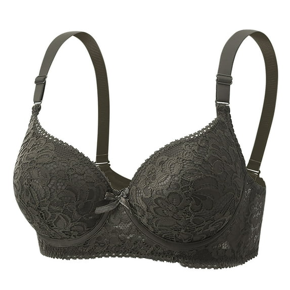 Roncen Women's Solid Color Underwired Backless Sexy Push-Up Bra - Daily Wear