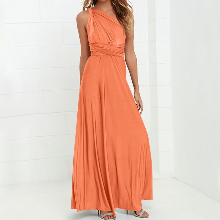 Roncen Women's Solid Dress - Multi-Way Strap Crisscross Back Straps Sexy Backless  Bandage Bodycon Maxi Dress, Elegant Long Dress for Evening Party, Date  Night, Special Occasions - Walmart.com