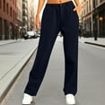 thumbnail image 1 of Roncen Women's Solid Jogger Pants - Button & Zipper Detail, Elastic Waist Wide Leg Casual Trousers with Side Pockets, 1 of 6