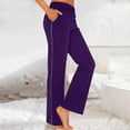 thumbnail image 1 of Roncen Women's Sporty Casual Jogger Pants - Elastic Waist Colorblock Trousers for Spring Summer, 1 of 6