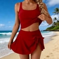 thumbnail image 1 of Roncen Women's V-Neck Bodysuit - Activewear Surf Romper with Mesh Panels & Side Pocket Shorts, 1 of 6