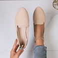 thumbnail image 1 of Roncen Women's Velvet Texture Suede Flats - Fashion Casual Slip-On Shoes with Edgy-Sweet Style, Versatile Transitional Design for Summer and Autumn, 1 of 9